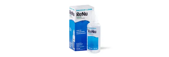 Универсальный раствор ReNu<sup class="reg">®</sup> MultiPlus, 60 мл - фото
